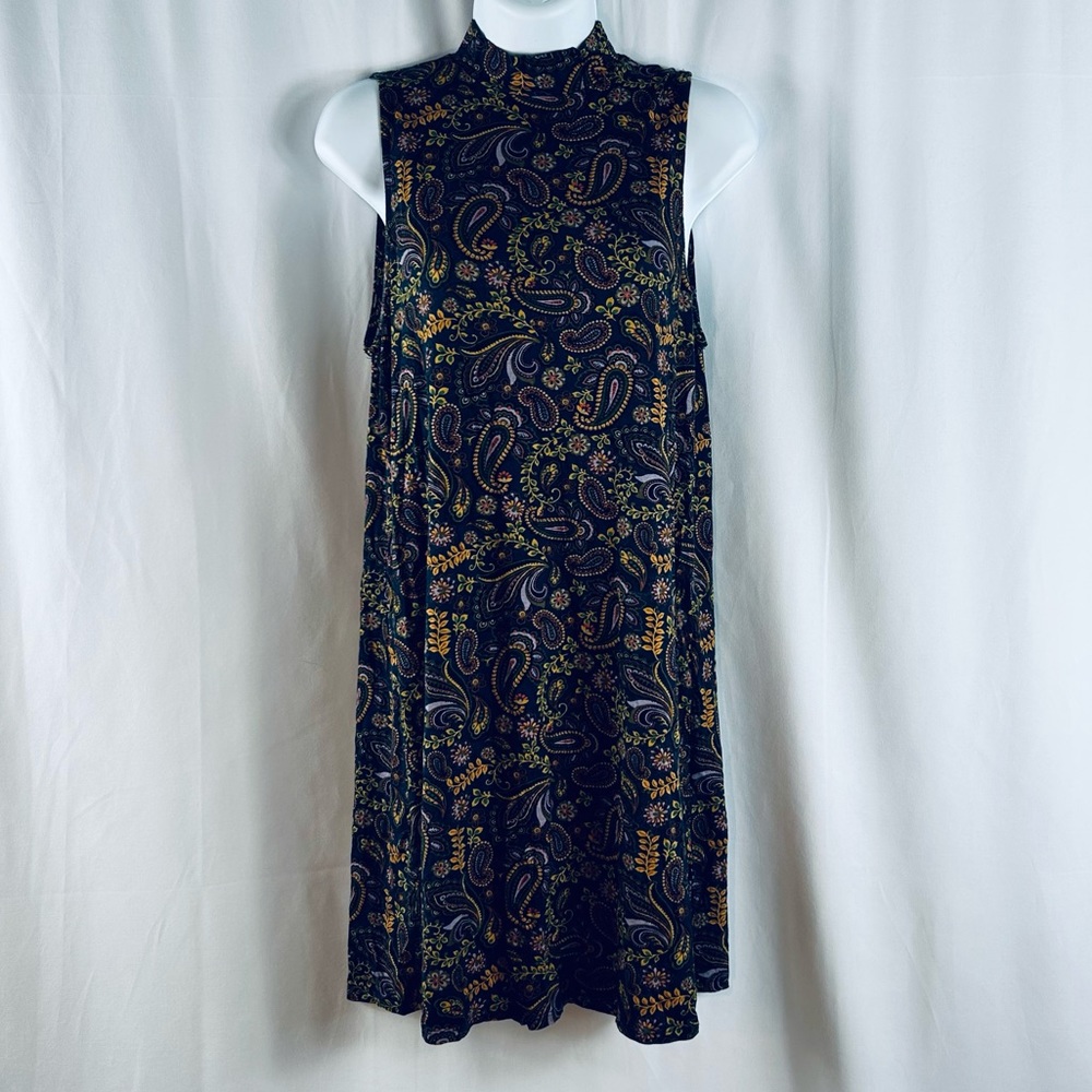 Forever 21 paisley knit dress S